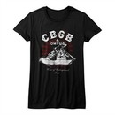 CBGB & OMFUG Shirt Juniors Chux Black T-Shirt