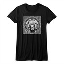 CBGB & OMFUG Shirt Juniors Rock Hand Black T-Shirt