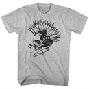 CBGB & OMFUG Shirt Punk And Pins Athletic Heather T-Shirt