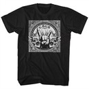 CBGB & OMFUG Shirt Rock Hand Black T-Shirt