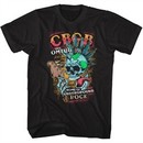 CBGB & OMFUG Shirt Skull Rock Black T-Shirt
