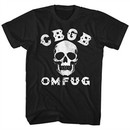 CBGB Shirt Skull logo Black T-Shirt