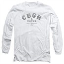 CBGB Shirt The Logo Long Sleeve White Tee T-Shirt
