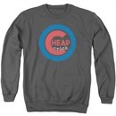 Cheap Trick Sweatshirt Cub Adult Charcoal Sweat Shirt