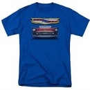 Chevy Shirt 1957 Bel Air Grille Royal Blue T-Shirt