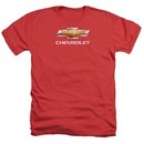 Chevy Shirt Bow Tie Heather Red T-Shirt