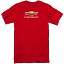 Chevy Shirt Bow Tie Red Tall T-Shirt