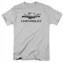 Chevy Shirt Bow Tie Silver T-Shirt