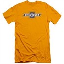 Chevy Slim Fit Shirt Vintage Bow Tie Gold T-Shirt