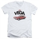 Chevy Slim Fit V-Neck Shirt Vega White T-Shirt