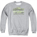 Chevy Sweatshirt Vega Car Of The Year 71 Adult Athletic Heather Sweat Shirt