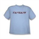 Concord Music Group Shirt Kids Fantasy 80's Light Blue T-Shirt