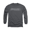 Concord Music Group Shirt Riverside Long Sleeve Charcoal Tee T-Shirt