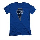 Concord Music Group Shirt Slim Fit Volt Logo Royal T-Shirt