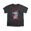 Courage The Cowardly Dog Shirt Kids Not Gonna Like Charcoal Youth Tee T-Shirt