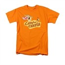 Cow & Chicken Shirt Logo Adult Orange Tee T-Shirt