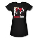 Criminal Minds Juniors T-shirt Guns Drawn TV Show Black Tee Shirt
