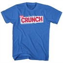 Crunch Shirt Chocolate Bar Logo Royal Blue T-Shirt