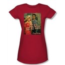 Cry Baby Juniors T-shirt Movie Kiss Me Red Tee Shirt