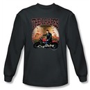 Cry Baby Long Sleeve T-shirt Movie The Drapes Charcoal Tee Shirt