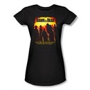 Dawn Of The Dead Juniors T-shirt Title Logo Black Tee Shirt
