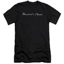 Dawson's Creek Slim Fit Shirt Logo Black T-Shirt