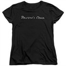 Dawson's Creek Womens Shirt Logo Black T-Shirt