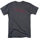 Delta Force Shirt Distressed Logo Charcoal T-Shirt