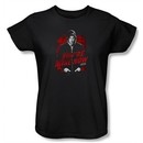 Dexter Ladies Shirt Dark Passenger Black T-Shirt Tee