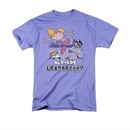 Dexter's Laboratory Shirt Cutting In Adult Lavender Tee T-Shirt