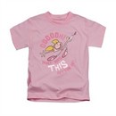 Dexter's Laboratory Shirt Kids Button Pink Youth Tee T-Shirt