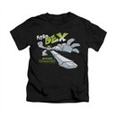 Dexter's Laboratory Shirt Kids Robo Dex Black Youth Tee T-Shirt
