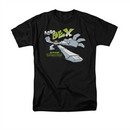 Dexter's Laboratory Shirt Robo Dex Adult Black Tee T-Shirt