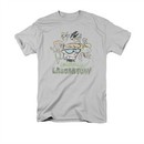 Dexter's Laboratory Shirt Vintage Cast Adult Silver Tee T-Shirt