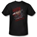 Dexter Shirt Blood Never Lies Adult Black T-Shirt Tee