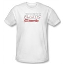 Dexter Shirt Plastic Prediction Adult White T-Shirt Tee