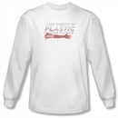 Dexter Shirt Plastic Prediction White Long Sleeve T-Shirt Tee