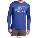 Distressed Ford Trucks Mens Dry Wicking Long Sleeve Shirt