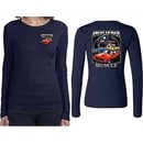 Dodge Chrysler American Made (Front & Back) Ladies Long Sleeve