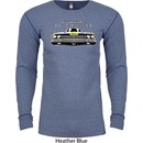 Dodge Yellow Plymouth Roadrunner Long Sleeve Thermal Shirt
