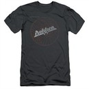 Dokken Slim Fit Shirt Breaking The Chains Charcoal T-Shirt