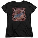 Dokken Womens Shirt Back Attack Black T-Shirt