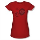Double Bubble Shirt Juniors Swell Gum Red T-Shirt