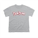 Dum Dums Shirt Kids Logo Silver T-Shirt