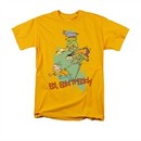 Ed, Edd N Eddy Shirt Free Fall Adult Gold Tee T-Shirt