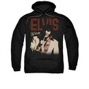 Elvis Presley Hoodie Viva Star Black Sweatshirt Hoody