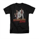 Elvis Presley Shirt Burning Love Black T-Shirt