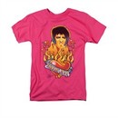 Elvis Presley Shirt Burning Love Hot Pink T-Shirt