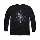 Elvis Presley Shirt Dream State Long Sleeve Black Tee T-Shirt