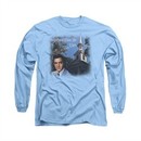 Elvis Presley Shirt How Great Thou Art Long Sleeve Carolina Blue Tee T-Shirt